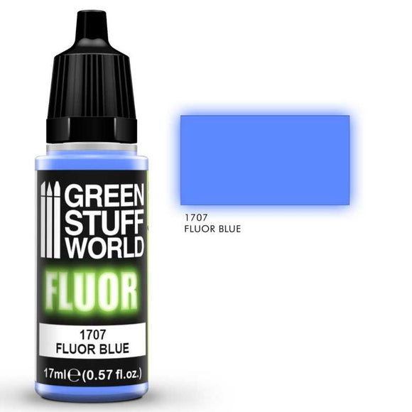 Fluorescent Blue Paint 17ml