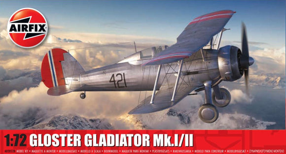 1/72 Gloster Gladiator Mk.I/Mk.II A02052B