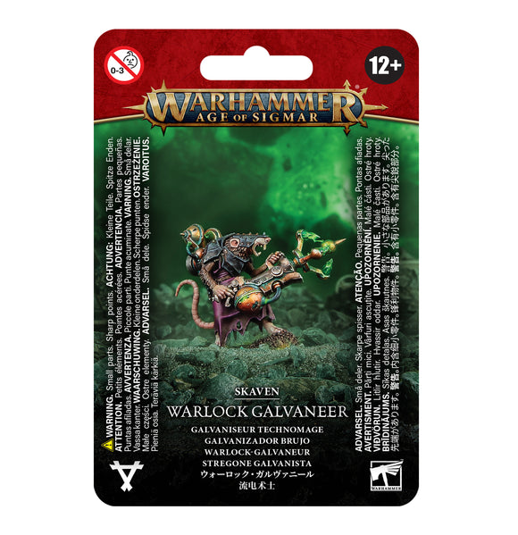 90-51 Skaven: Warlock Galvaneer