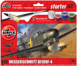 1/72 Starter Set Messerschmitt Bf109F-4 (55014)