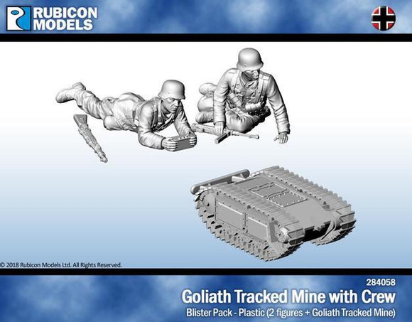 1/56 Goliath Tracked Mine with Crew