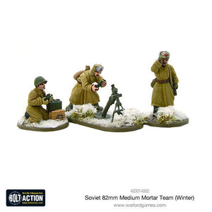 Soviet 82mm medium mortar team (Winter)