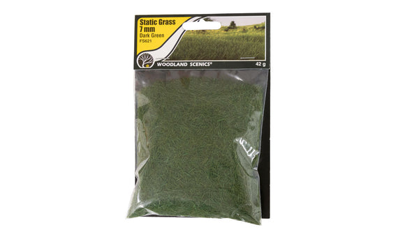 7mm Dark Green Static Grass