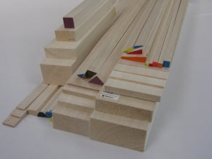 EcoBalsa 3.0 x 100 x 1220mm Balsa Sheet