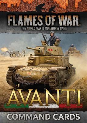 FOW Avanti Command Cards