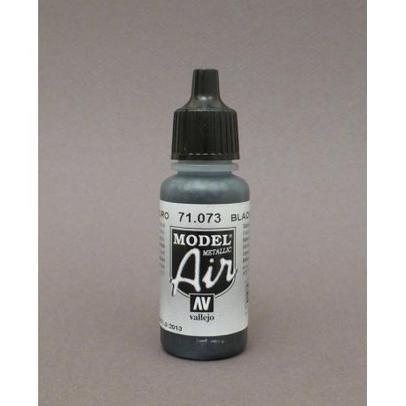 Model Metallic Air 71073 Black 17ml