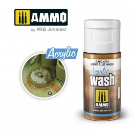 amig0704 ACRYLIC WASH Light Rust Wash