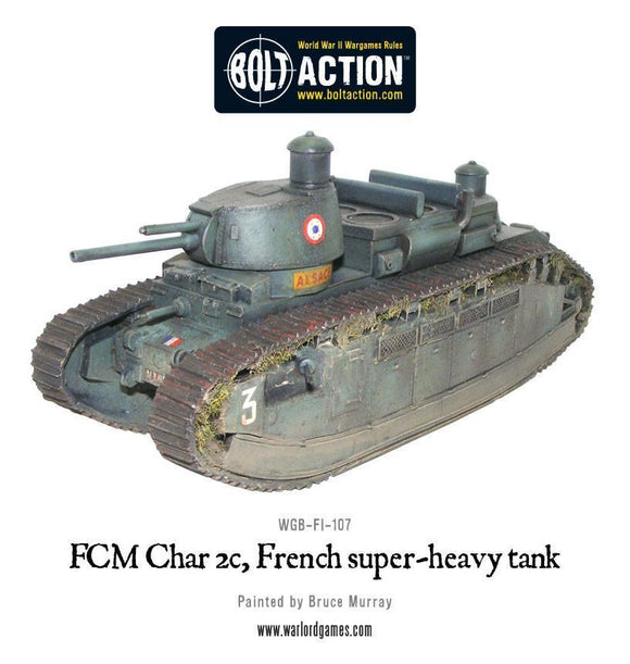 FCM Char 2C Super-Heavy Tank