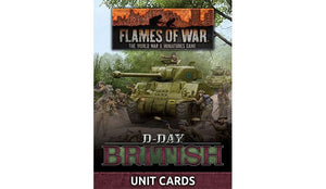 "D-Day British" Unit Cards