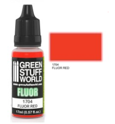 Fluorescent Red Paint 17ml