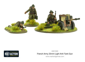 French Army 25mm Light Anti-Tank Gun