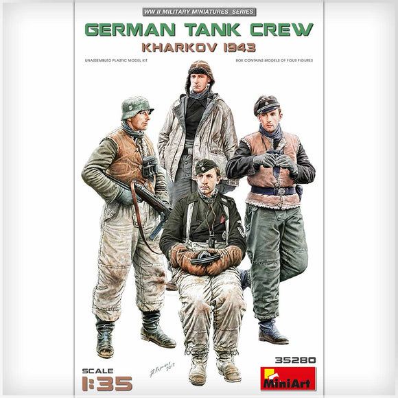 1/35 German Tank Crew (Kharkov 1943)