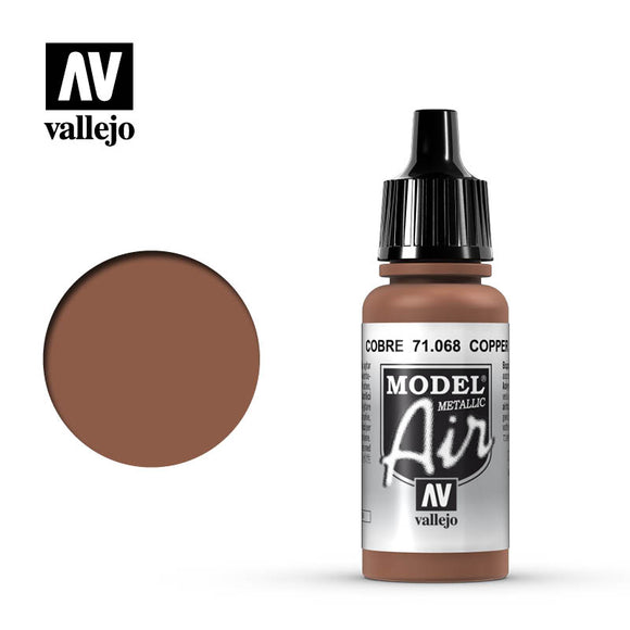 Model Air Metallic 71068 Copper 17ml