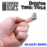 Resin Dragon's Teeth Traps for Tanks (6 pcs)