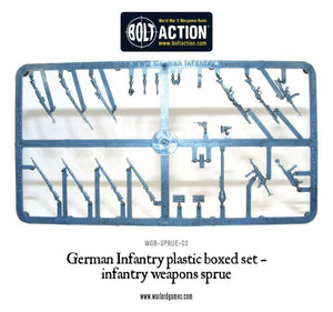 German Infantry Weapon Sprue