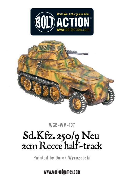 Sd.Kfz 250/9 Recce Halftrack